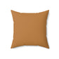 African Prints Accent Spun Polyester Square Pillow