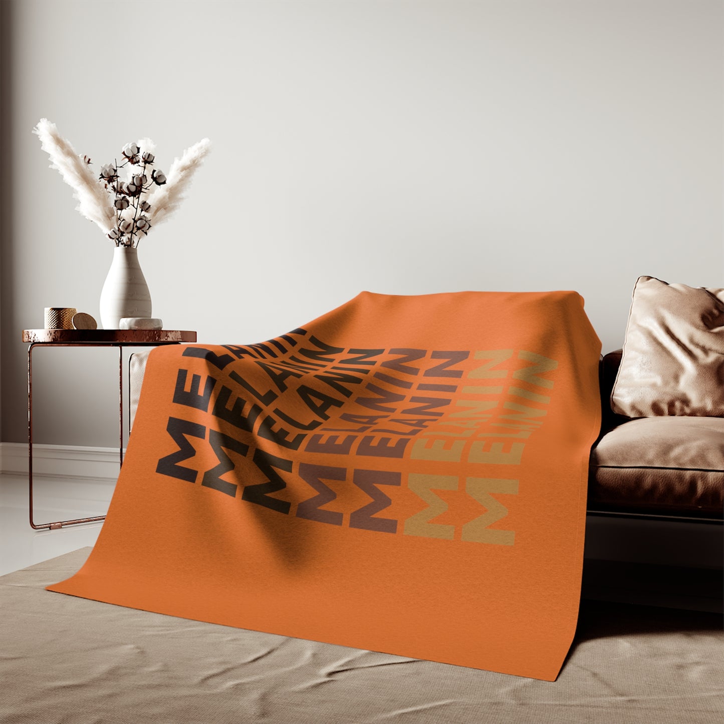 Melanin Sweatshirt Blanket