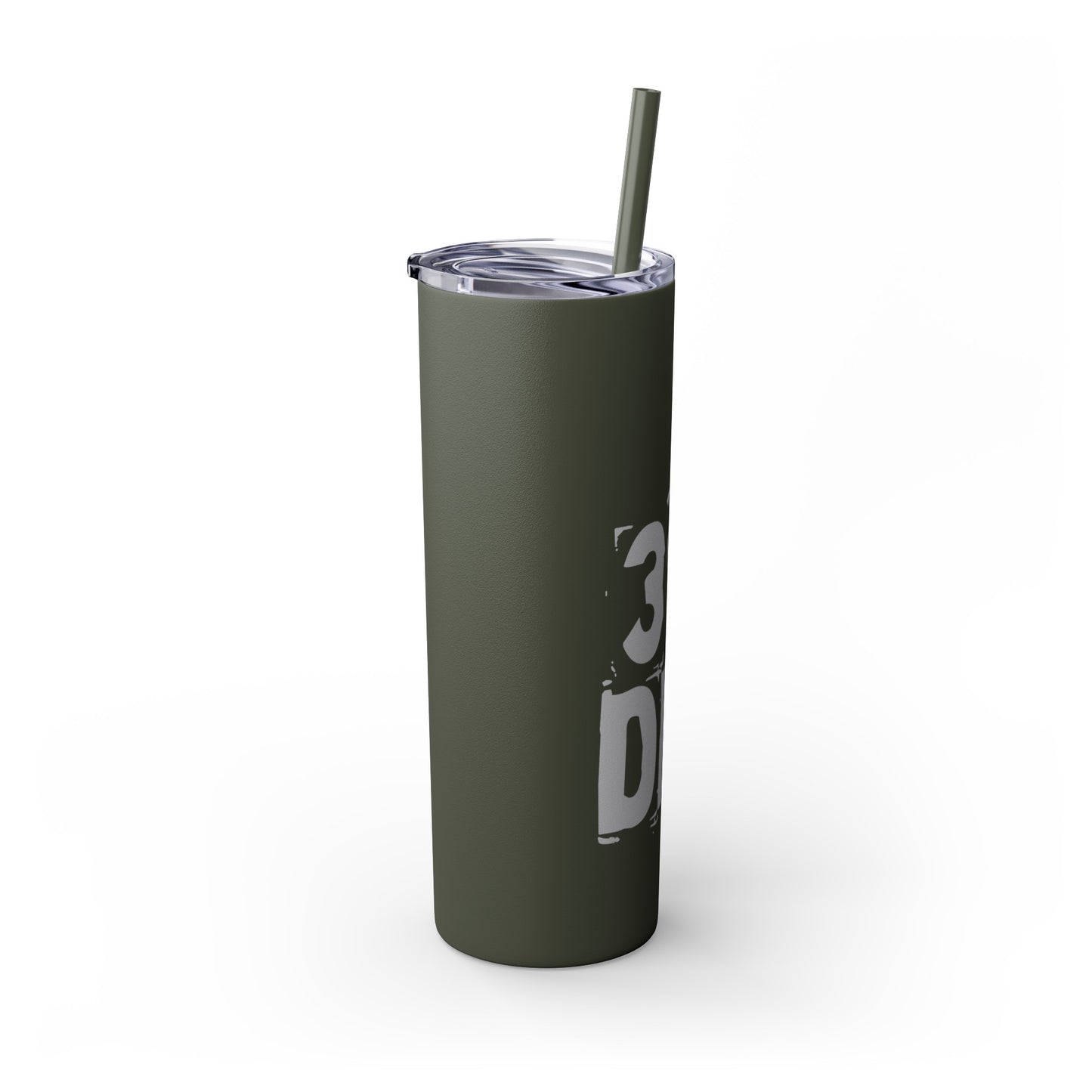 It’s The D For Me Skinny Tumbler with Straw, 20oz