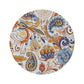 Paisley Print Round Rug