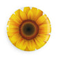 Sunflower Button Magnet, Round (1 & 10 pcs)