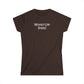 What Up Doe! 313 DET Women's Softstyle Tee