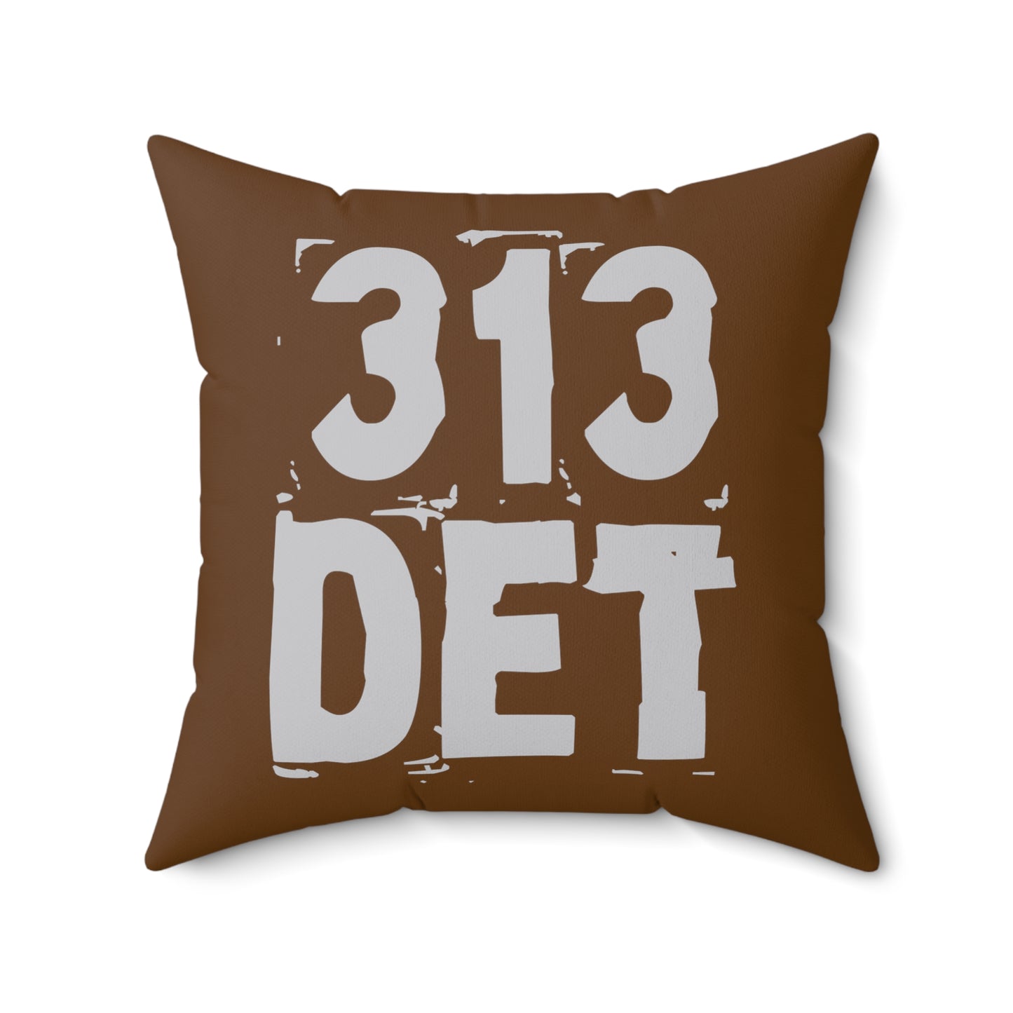 It’s The D For Me Faux Suede Square Pillow