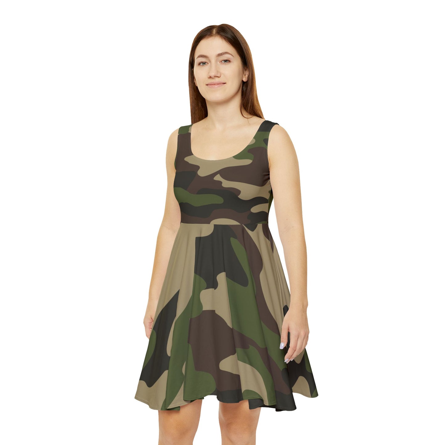 Camo Lovers Women's Skater Dress (AOP)