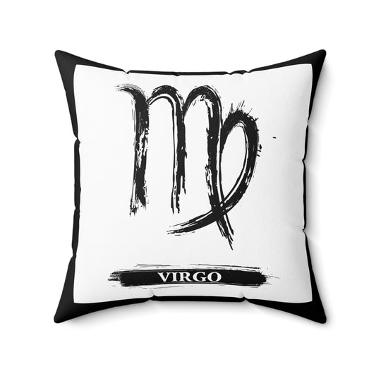 The Virgo Spun Polyester Square Pillow