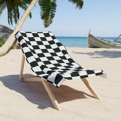 Checkers Beach Towel