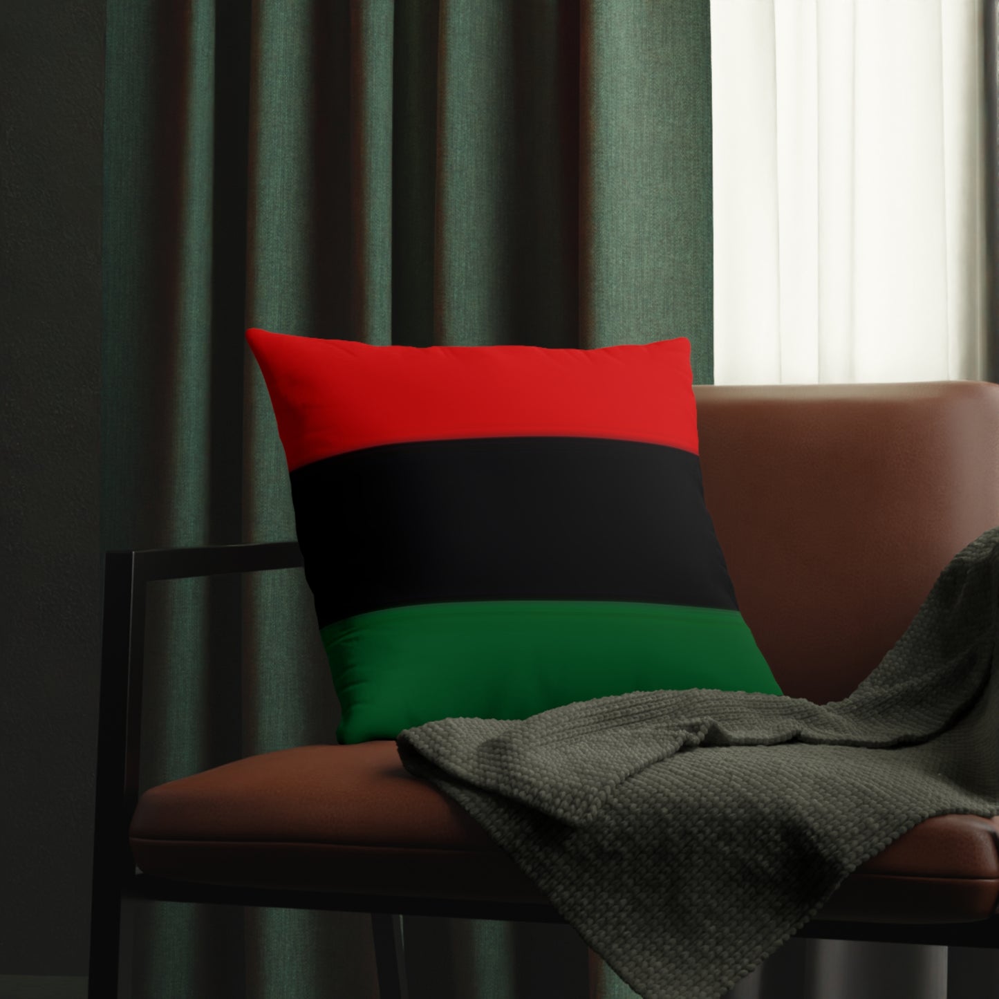 Red Black Green Waterproof Pillows