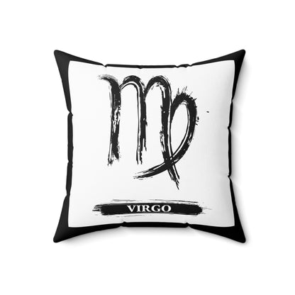 The Virgo Spun Polyester Square Pillow