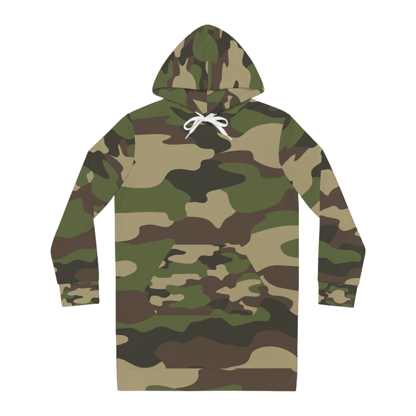 Camo  Lovers Women's Hoodie Dress (AOP)