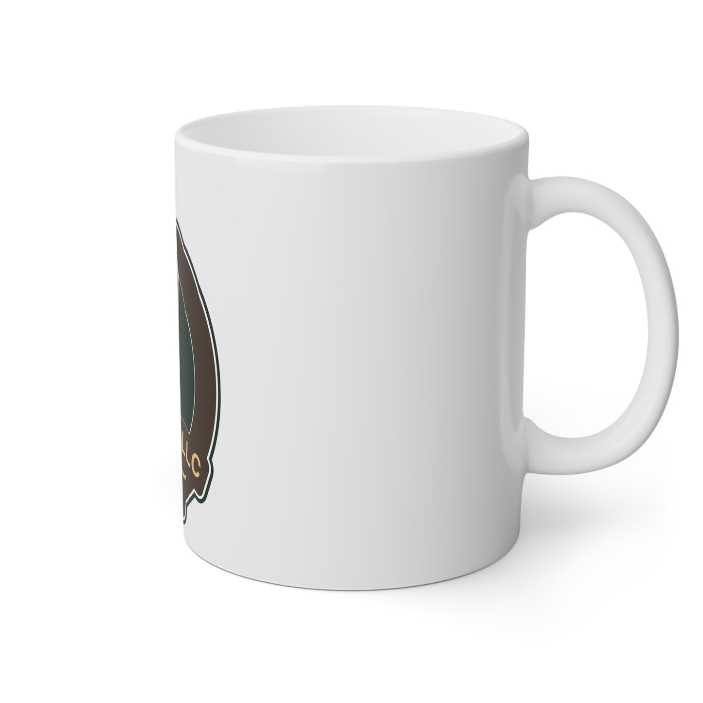 Logo White Mug, 11oz