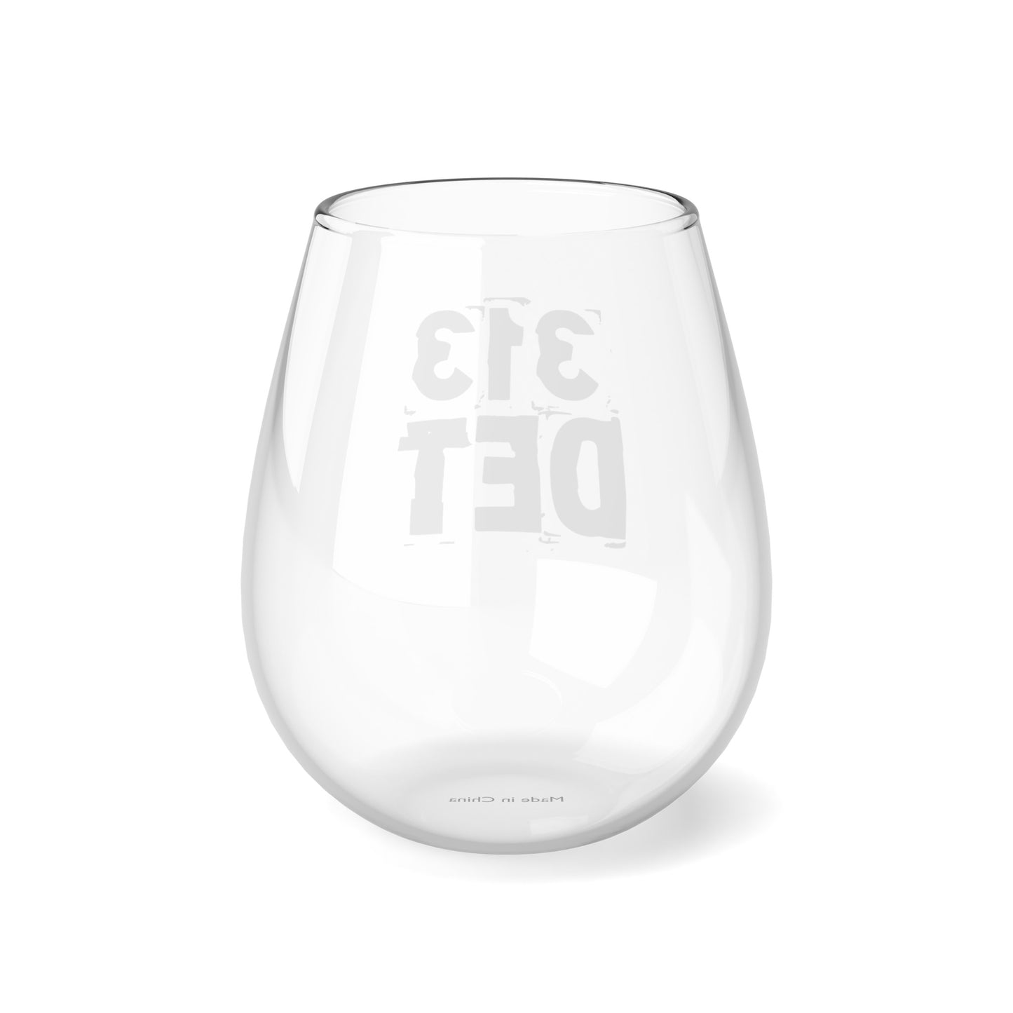 It’s The D For Me Stemless Wine Glass, 11.75oz