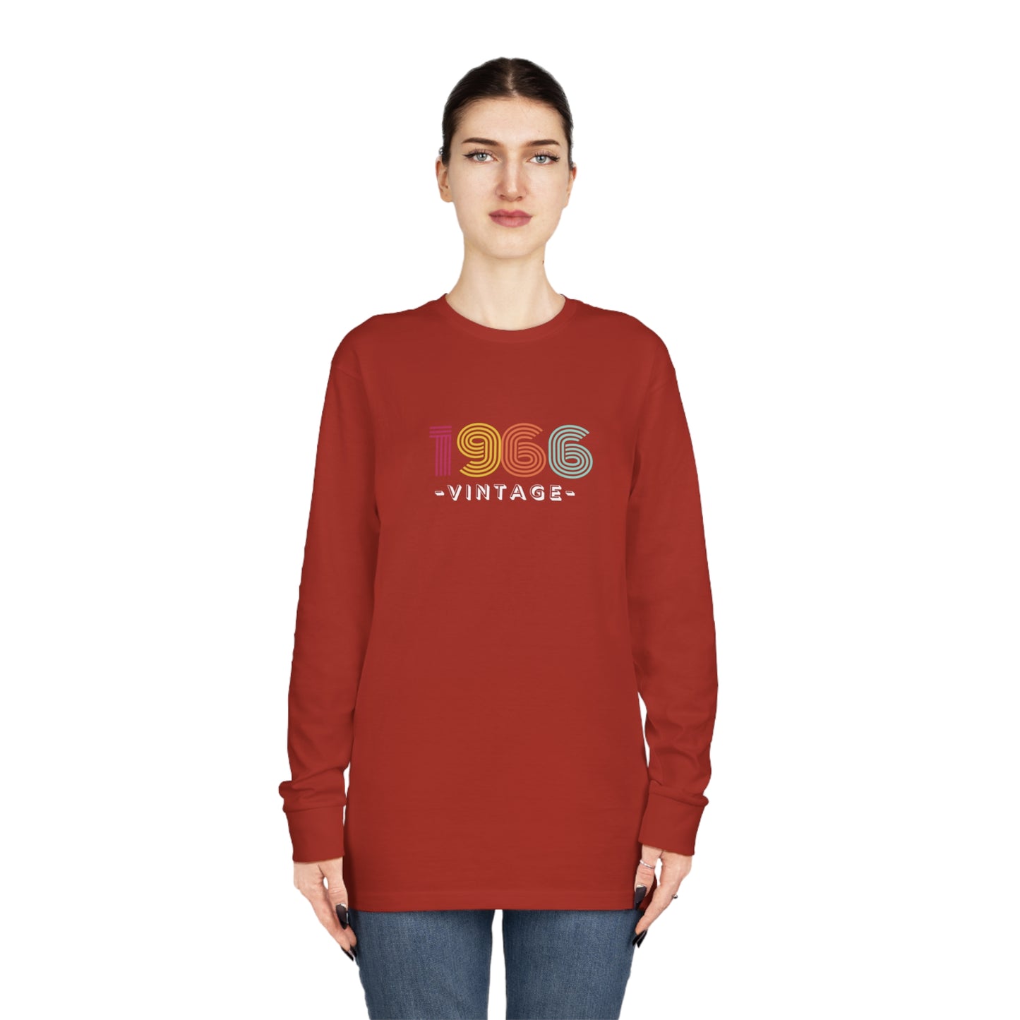 1966 Vintage Long Sleeve Crewneck Tee