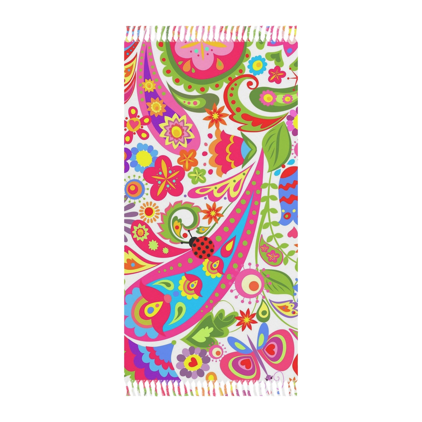 Paisley Print Boho Beach Cloth