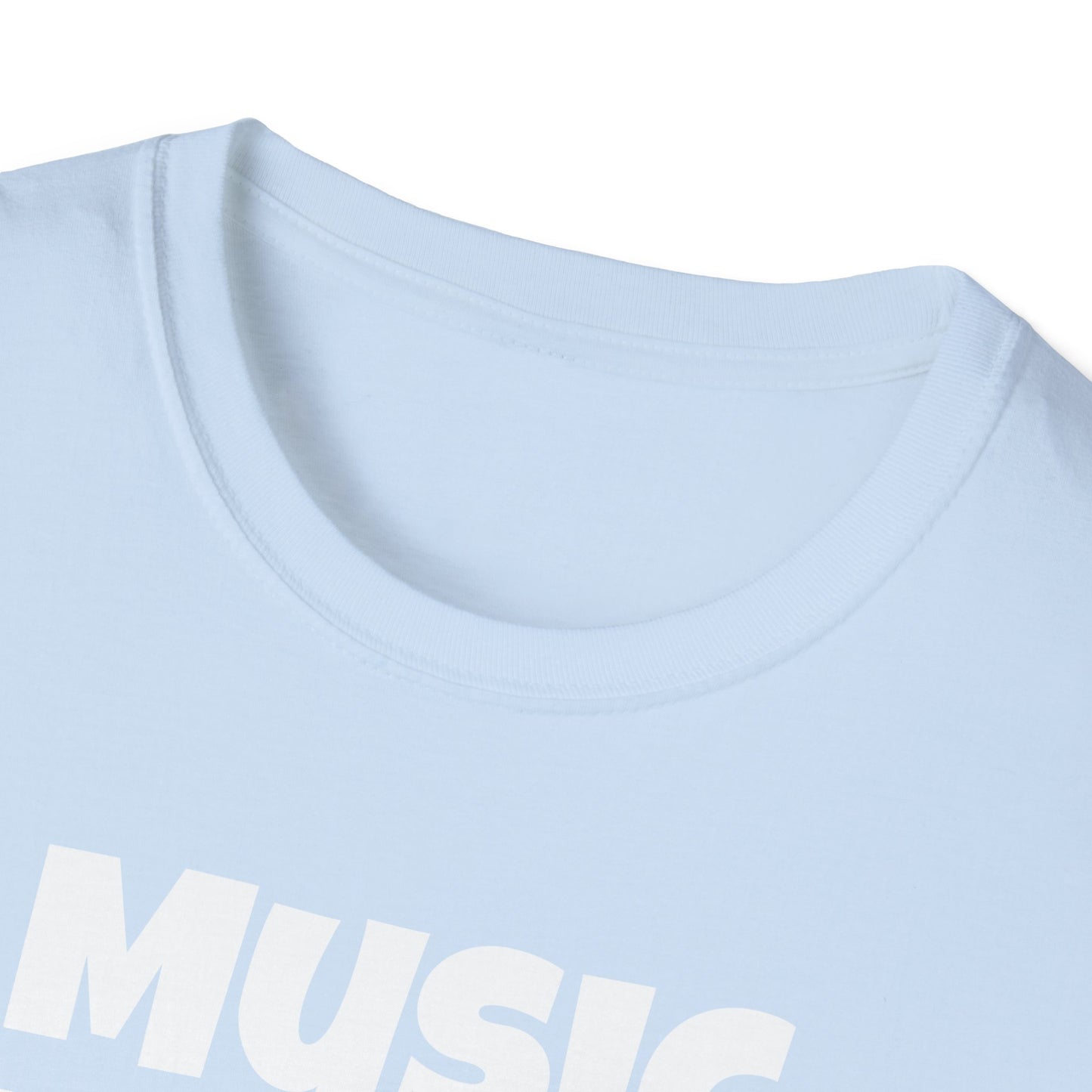 Music Makes Me High Unisex Softstyle T-Shirt