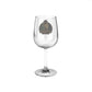 MarTi GirL Logo Wine Glass, 12oz