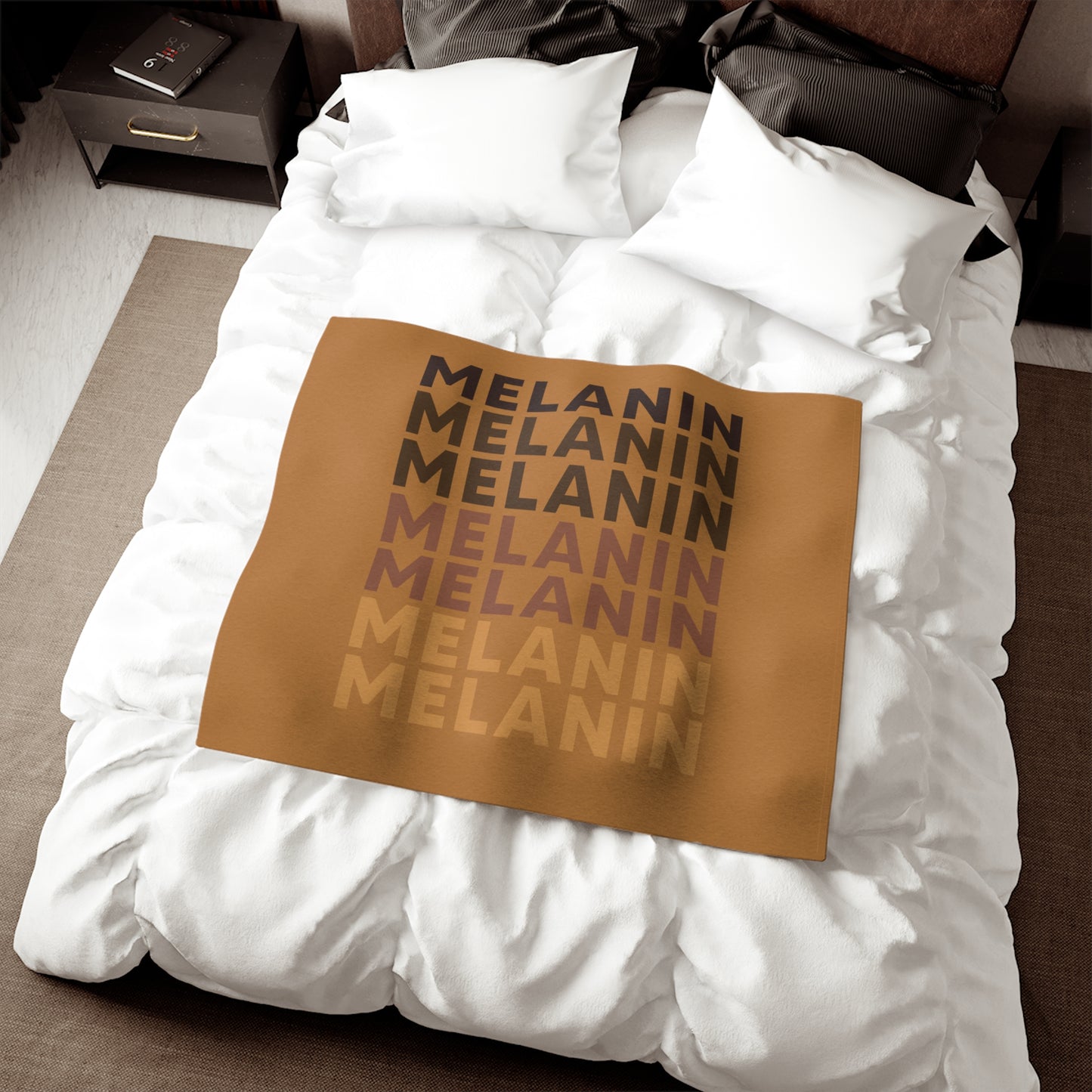 Melanin Sweatshirt Blanket