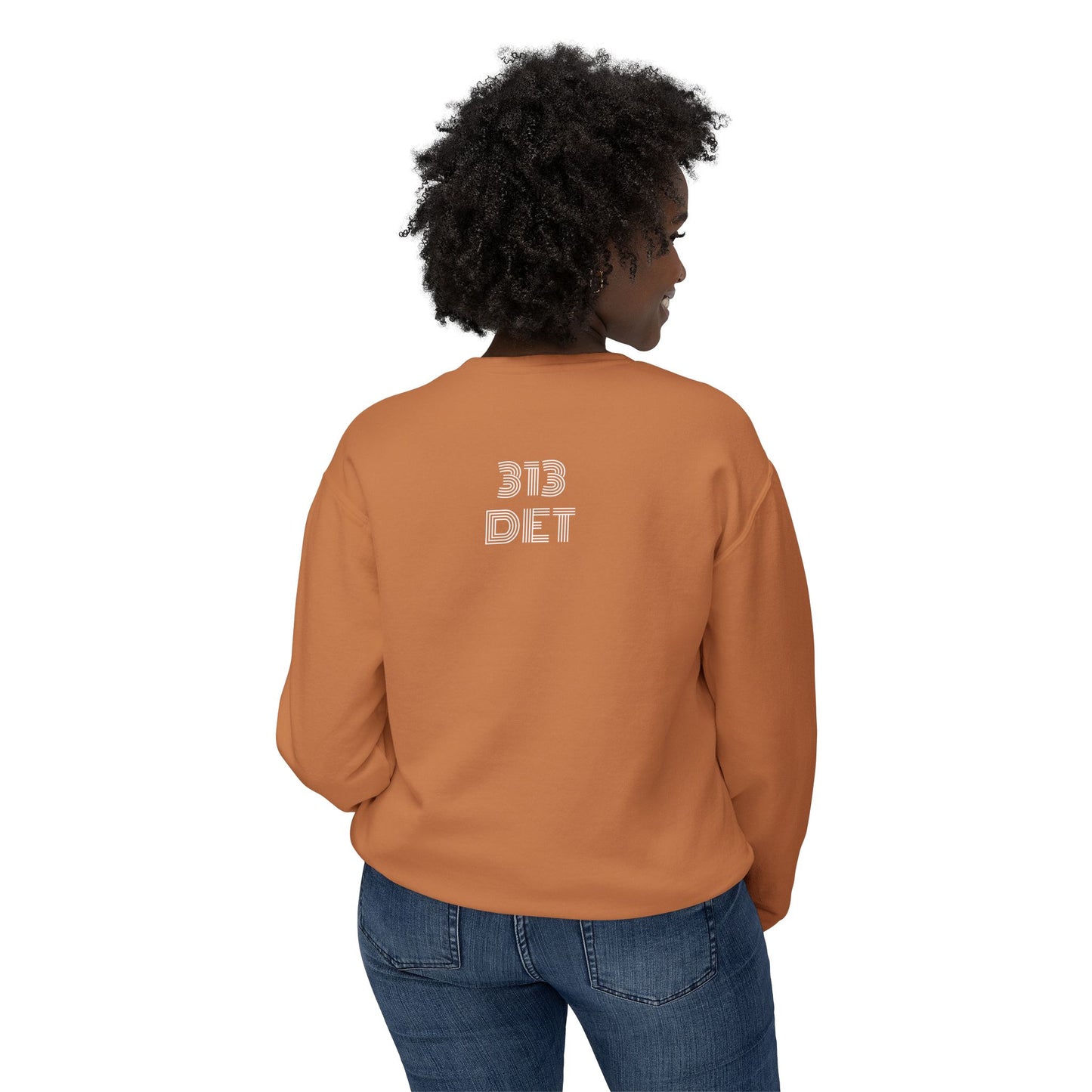 What Up Doe! 313 DET Unisex Lightweight Crewneck Sweatshirt