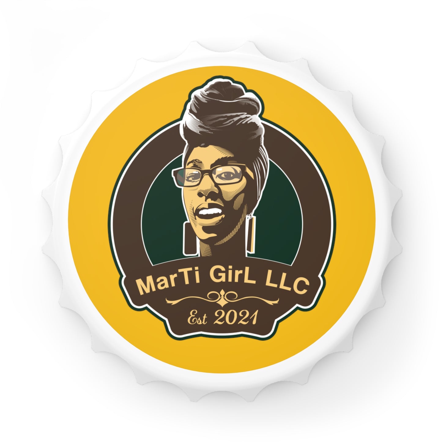 MarTi GirL Logo Bottle Opener