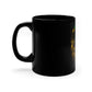 Lion Order Black Coffee Mug, 11oz