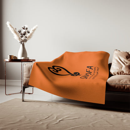 Sankofa Heart Sweatshirt Blanket