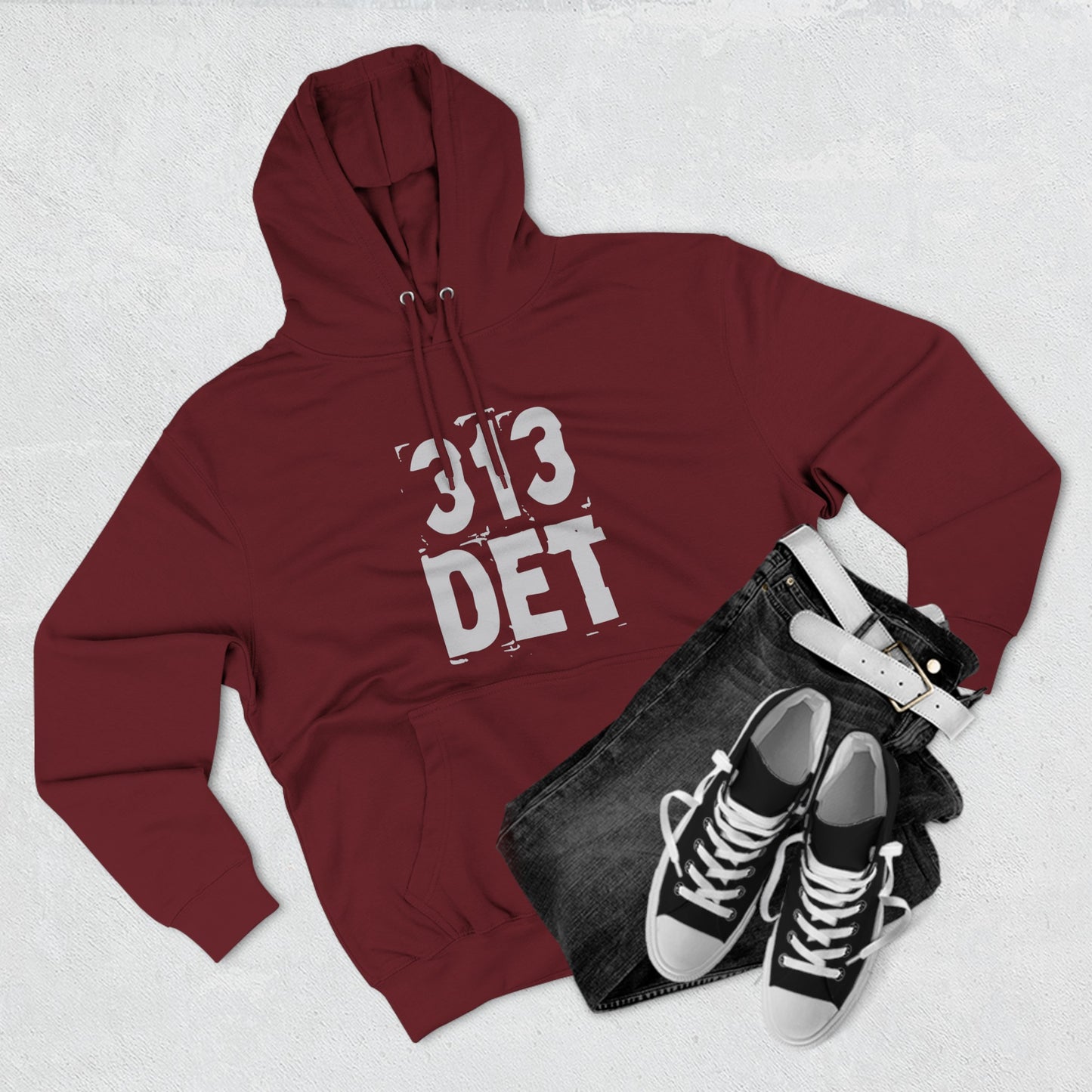 It’s The D For Me Three-Panel Fleece Hoodie