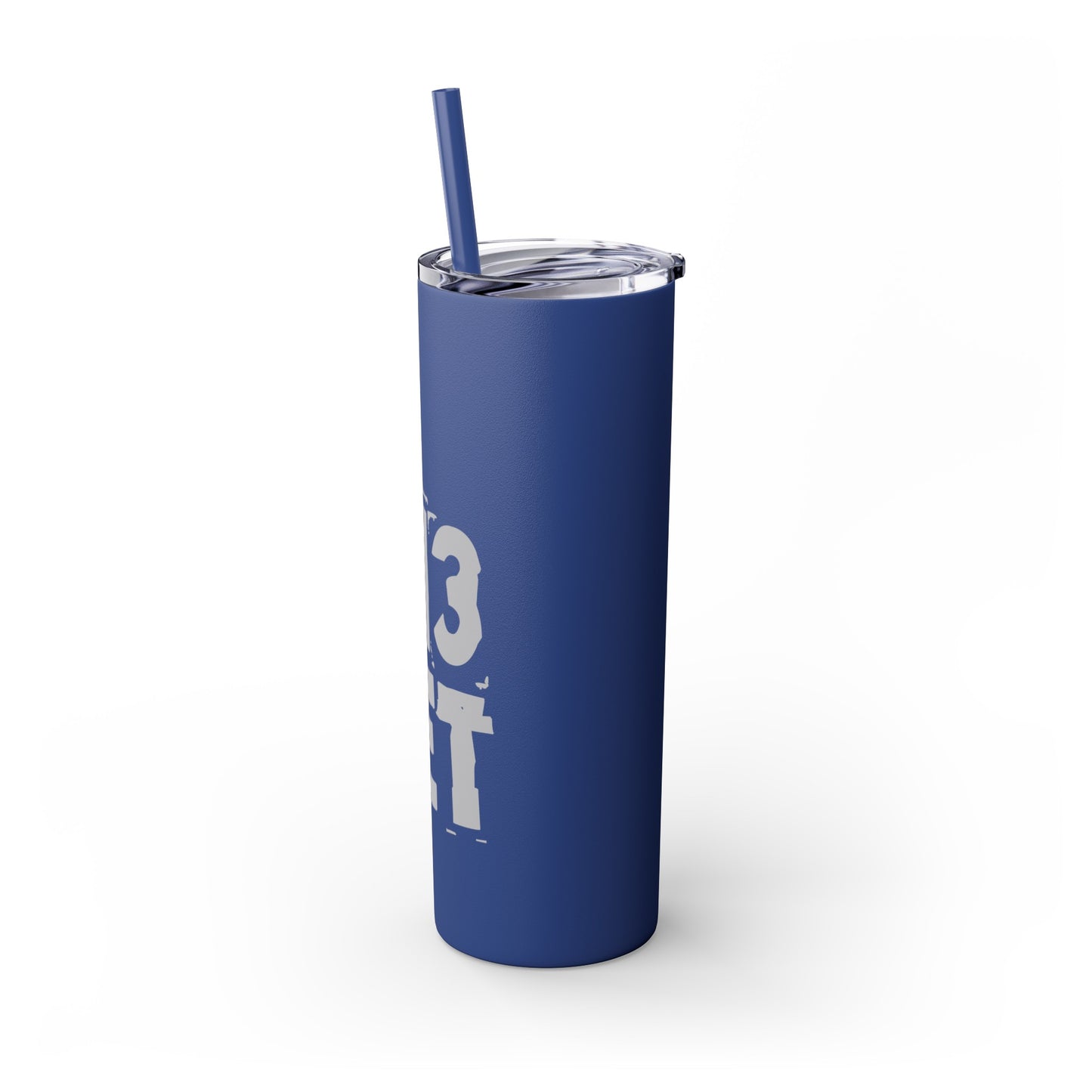 It’s The D For Me Skinny Tumbler with Straw, 20oz