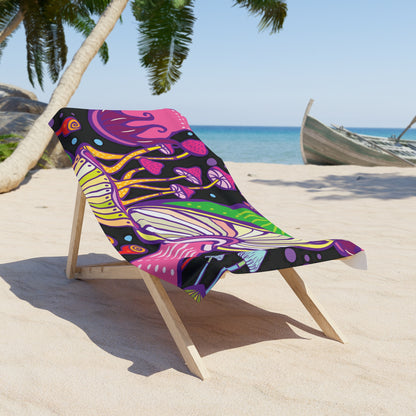 Shrooms Beach Towel