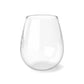 It’s The D For Me Stemless Wine Glass, 11.75oz