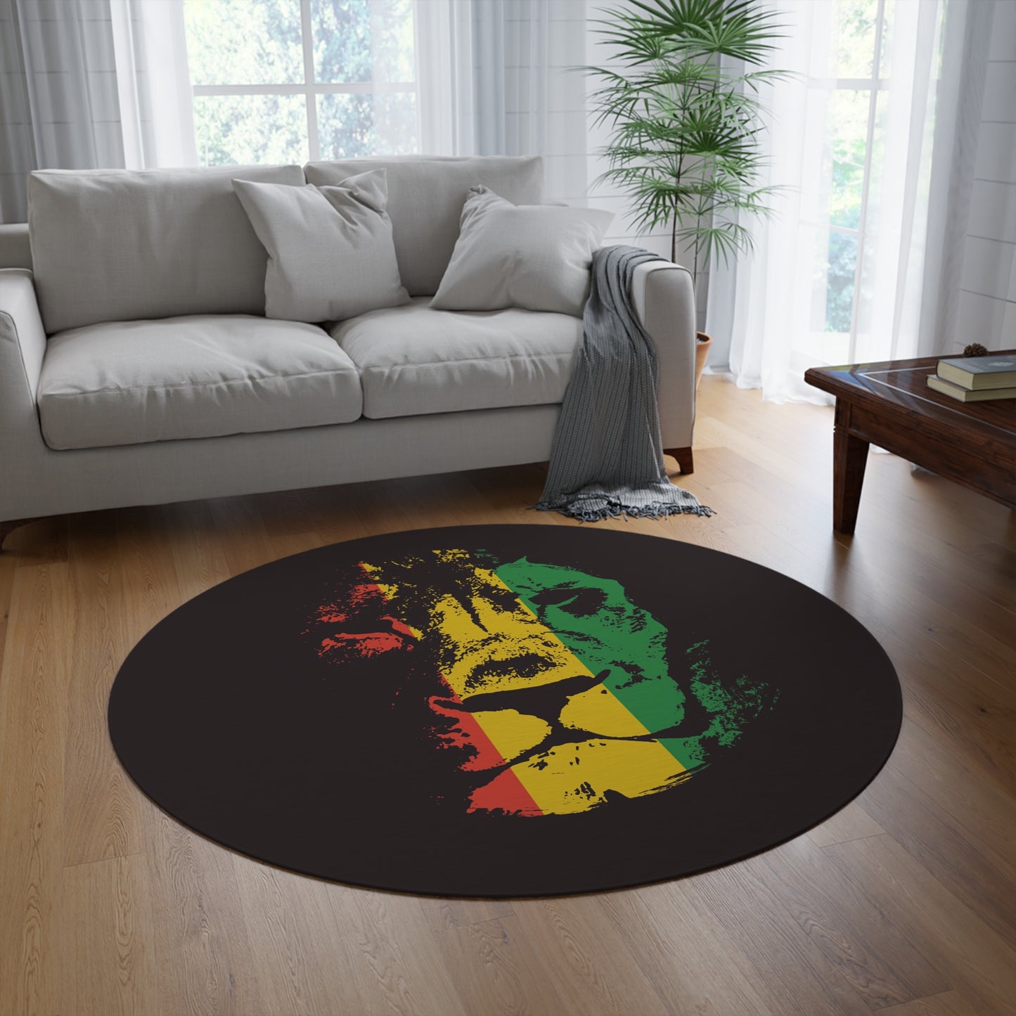 Lion Order Round Rug