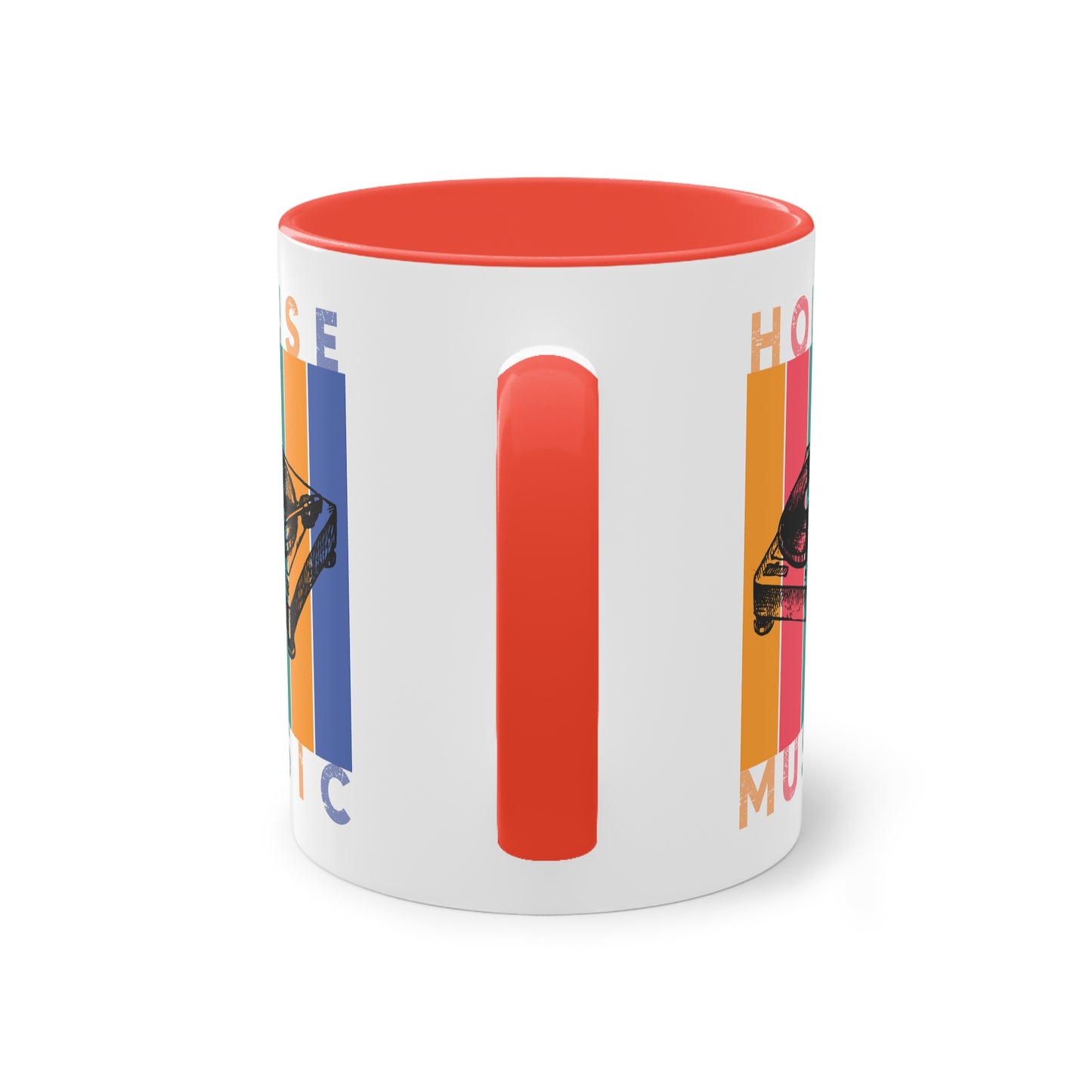 Two-Tone For The Love of House Music Coffee Mug, 11oz