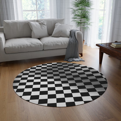 Check This Out Round Rug