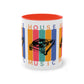 Two-Tone For The Love of House Music Coffee Mug, 11oz