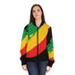 Ras Ta Fari Women's Bomber Jacket (AOP)