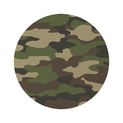 Camo Lovers Round Rug