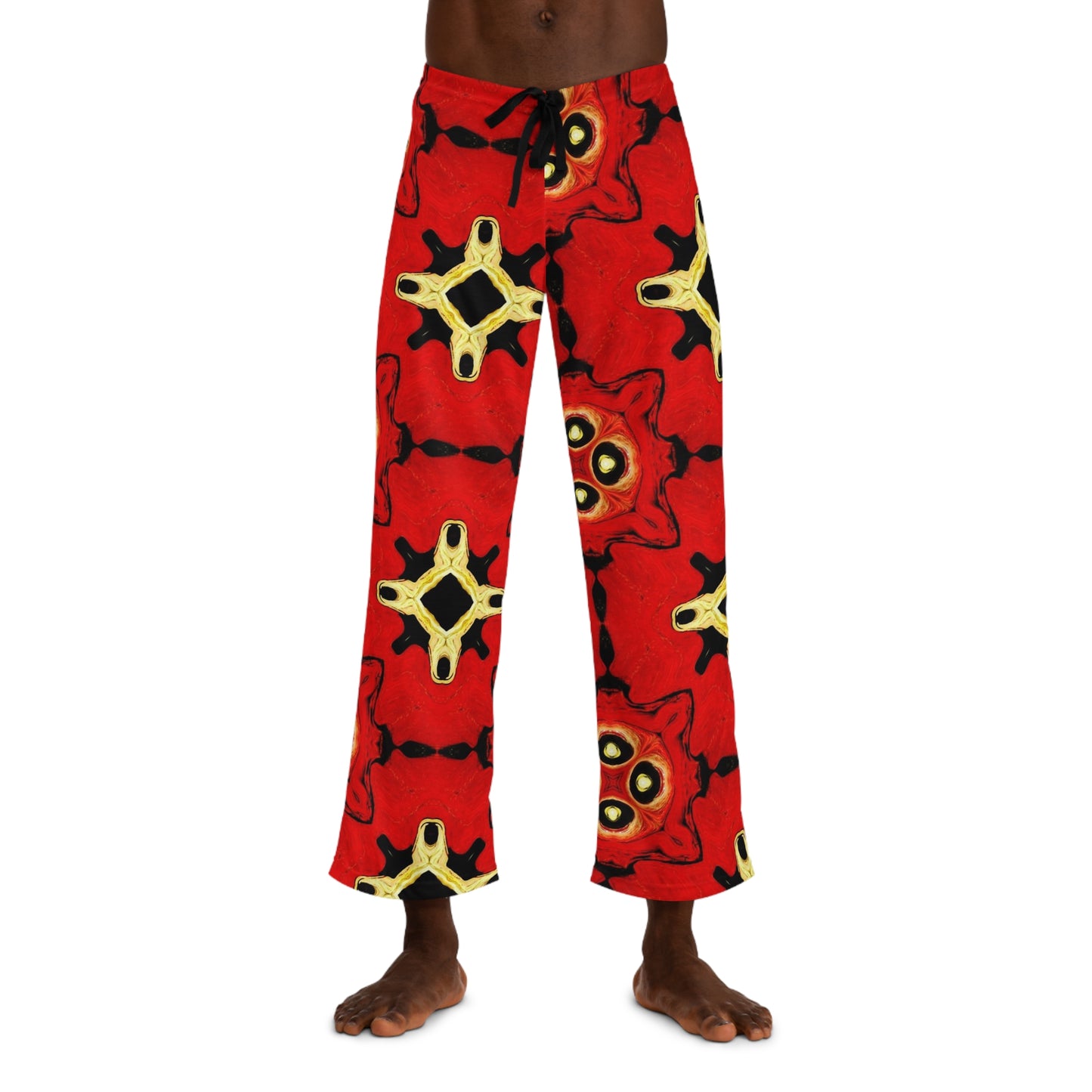 African Print Men's Pajama Pants (AOP)