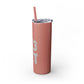 It’s The D For Me Skinny Tumbler with Straw, 20oz