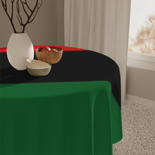 Red Black Green Tablecloth