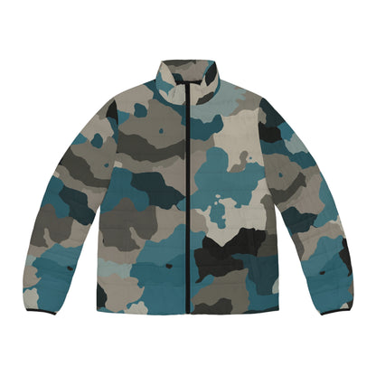 Camo Lovers Men's Puffer Jacket (AOP)