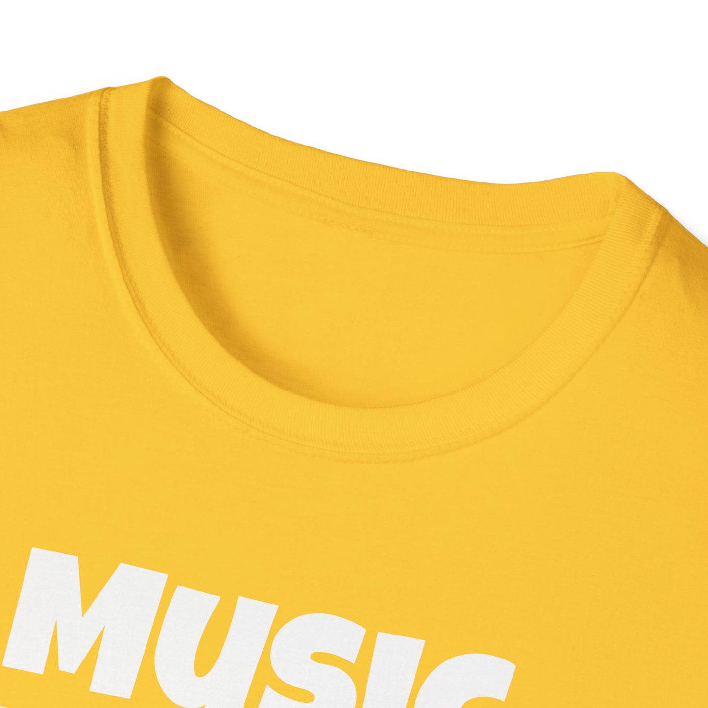 Music Makes Me High Unisex Softstyle T-Shirt