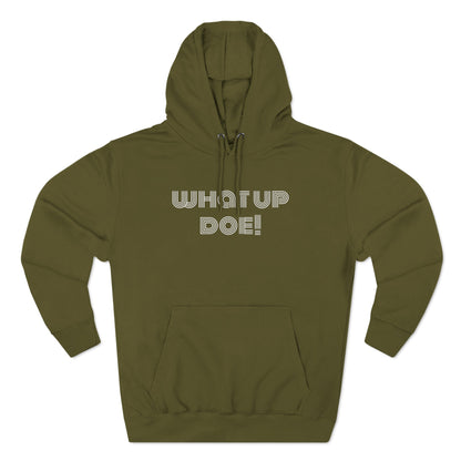 What Up Doe! 313 DET Three-Panel Fleece Hoodie