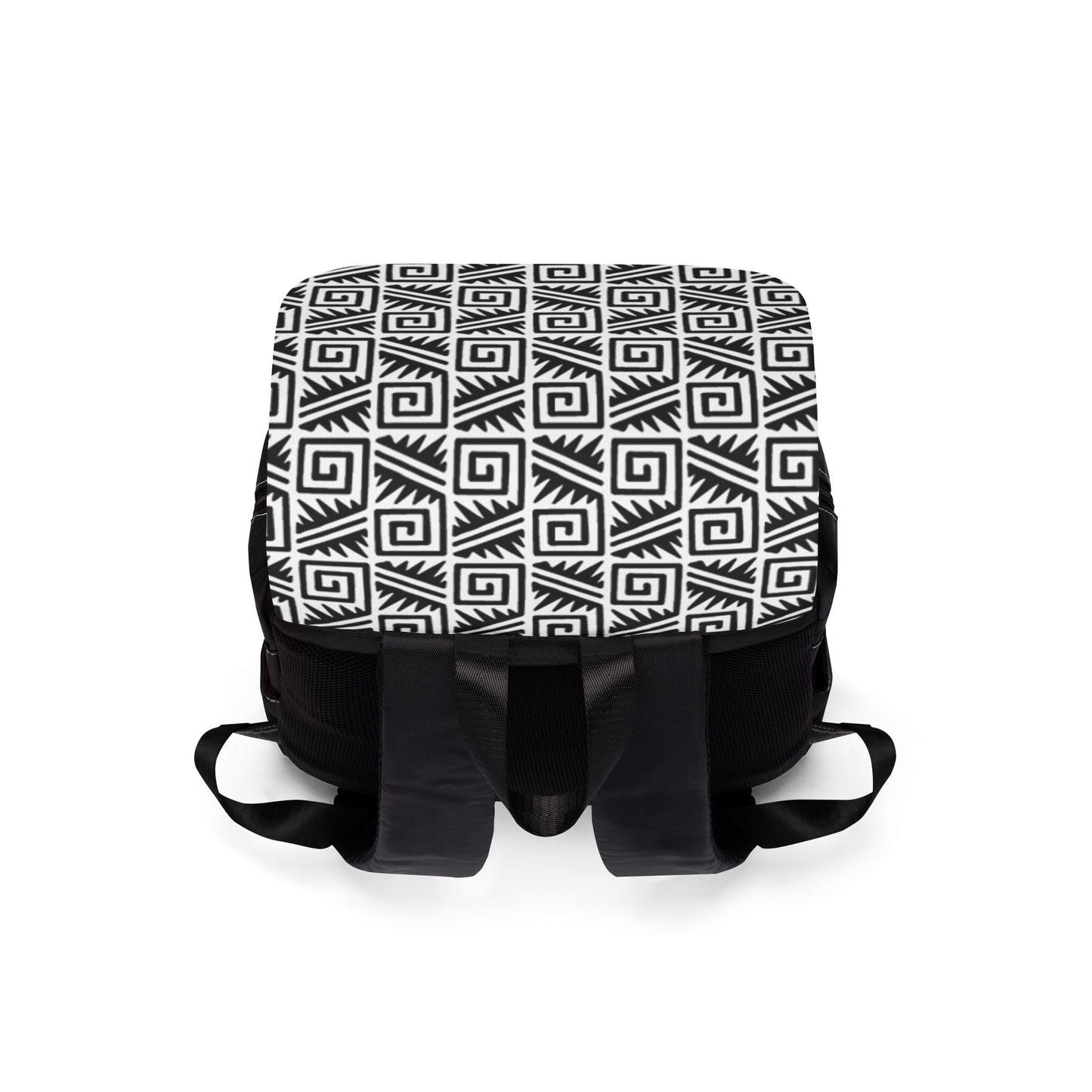 African Style Print Unisex Casual Shoulder Backpack