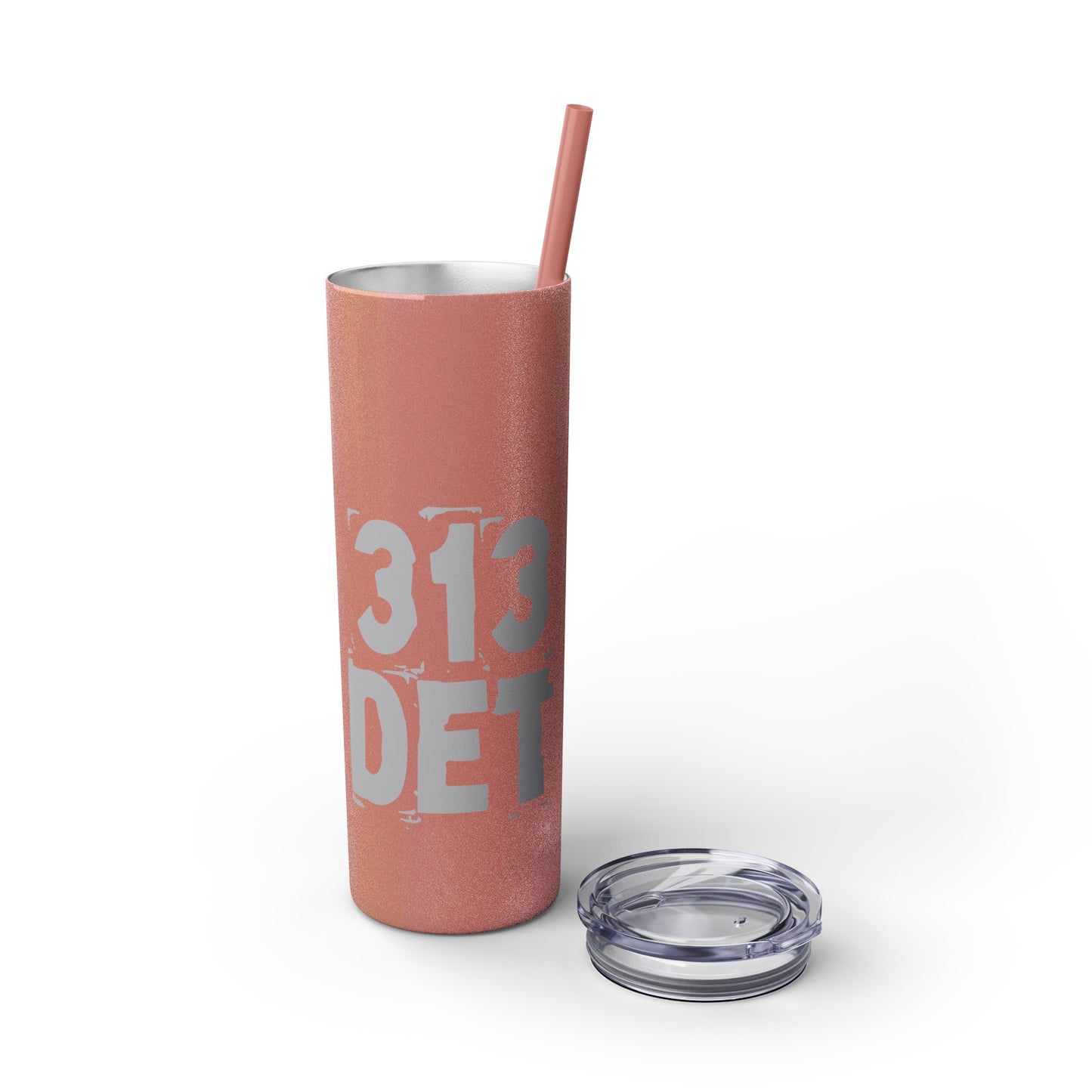 It’s The D For Me Skinny Tumbler with Straw, 20oz