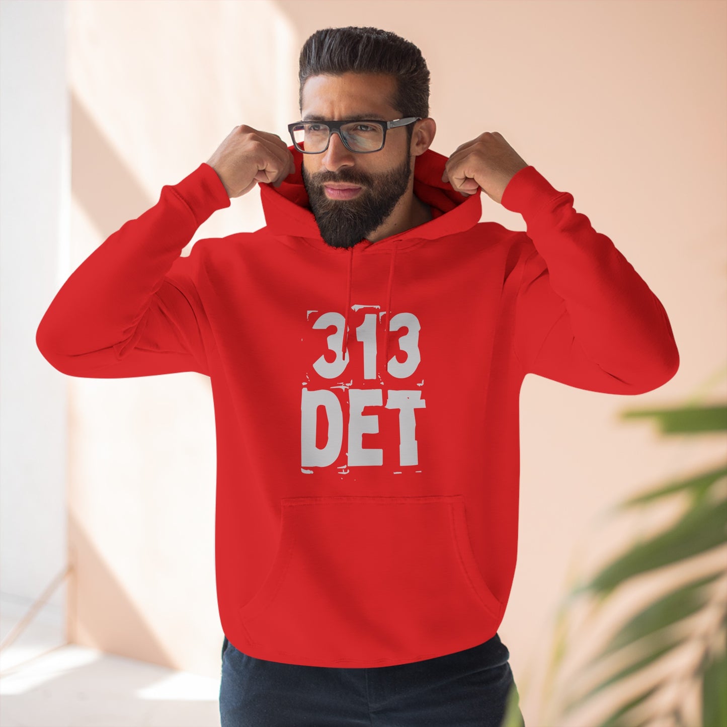 It’s The D For Me Three-Panel Fleece Hoodie