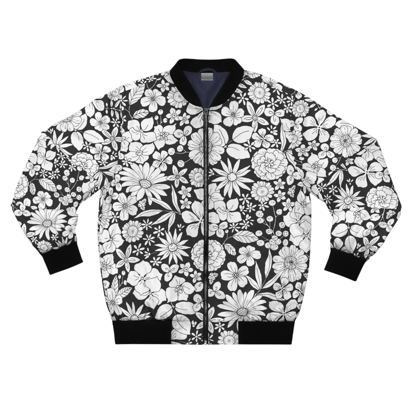 Gimme MY Flowers Men's Bomber Jacket (AOP)