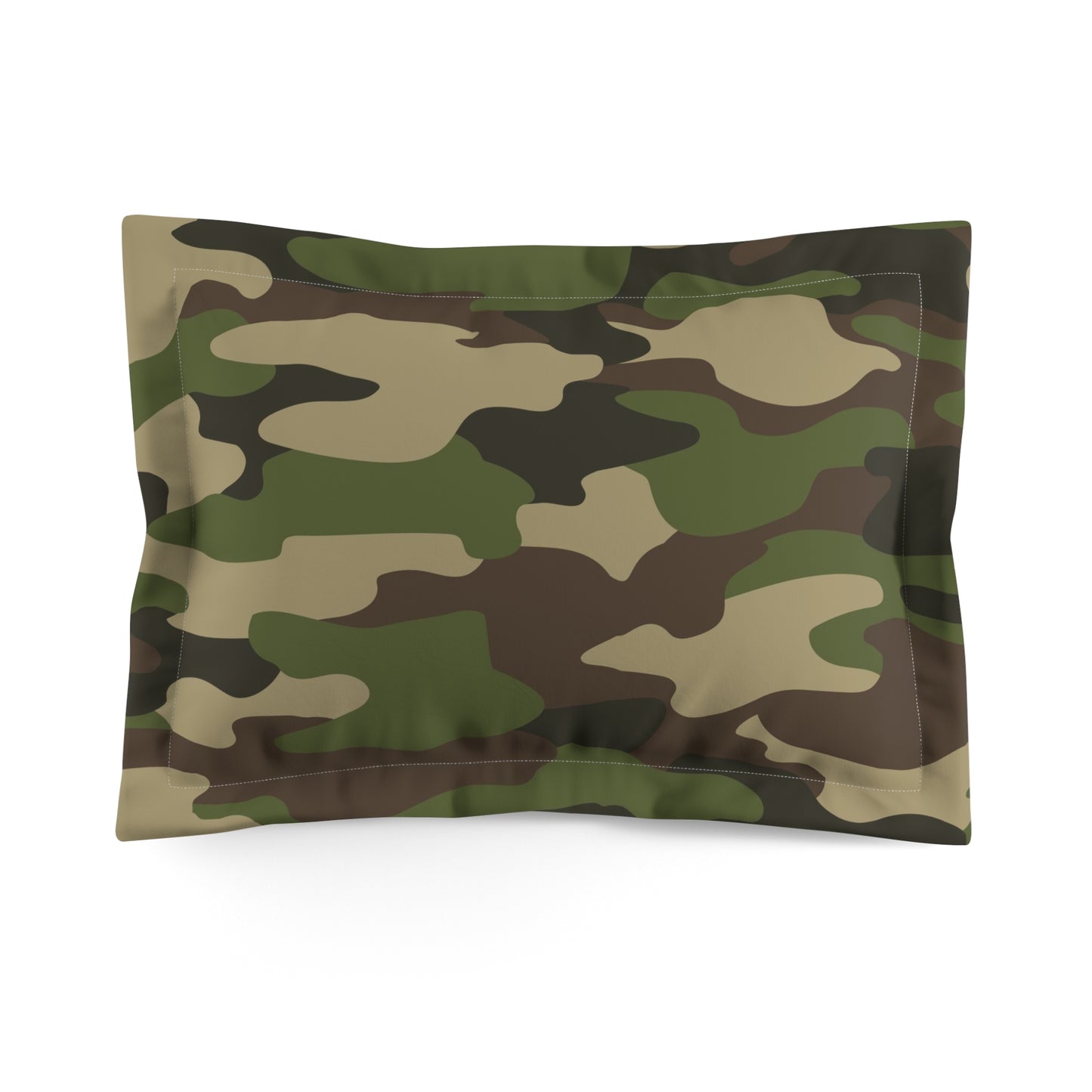 Camo Lovers Microfiber Pillow Sham