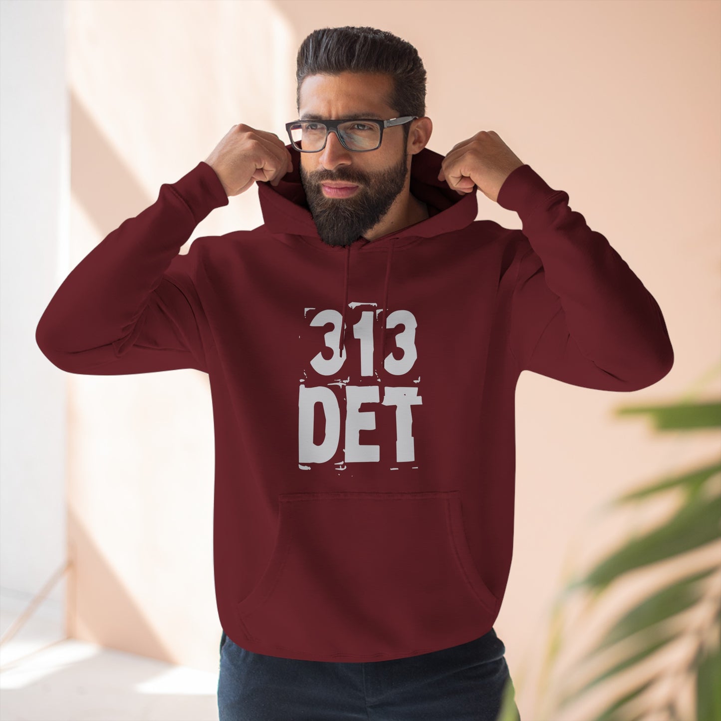 It’s The D For Me Three-Panel Fleece Hoodie