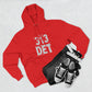 It’s The D For Me Three-Panel Fleece Hoodie