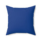 Bike Life Faux Suede Square Pillow