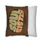 Soul Sista Faux Suede Square Pillowcase