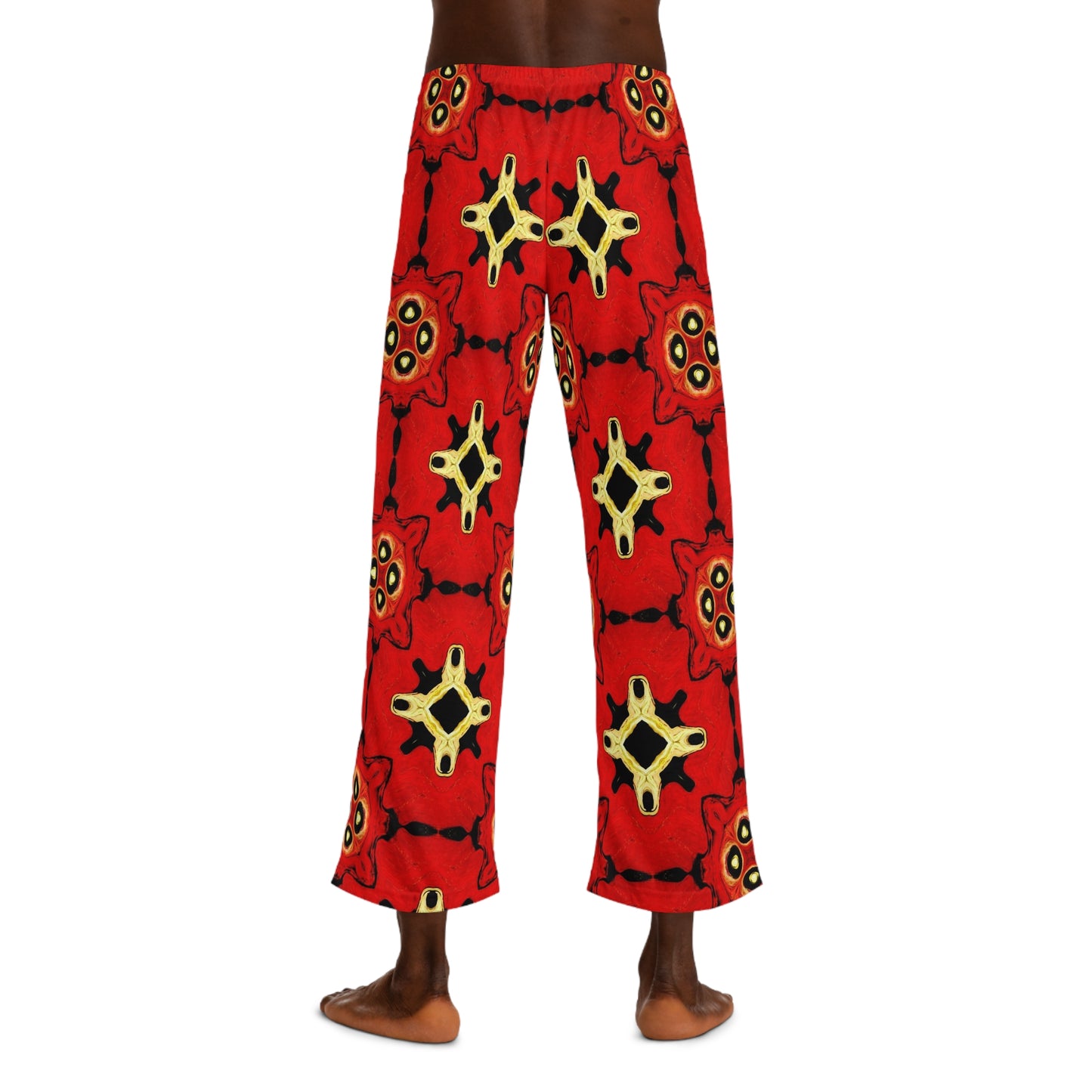 African Print Men's Pajama Pants (AOP)